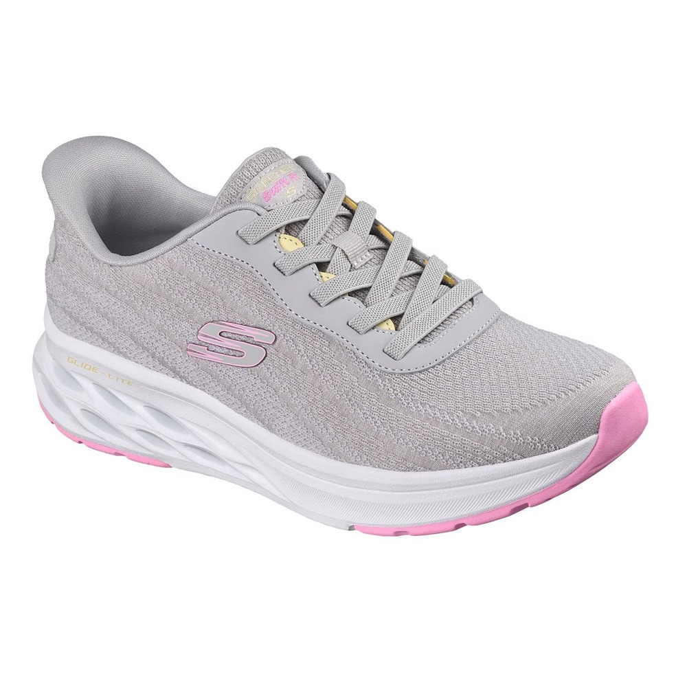 Skechers Women's Glide-Lite Swift Fit Sneaker Size 8 Light Grey
